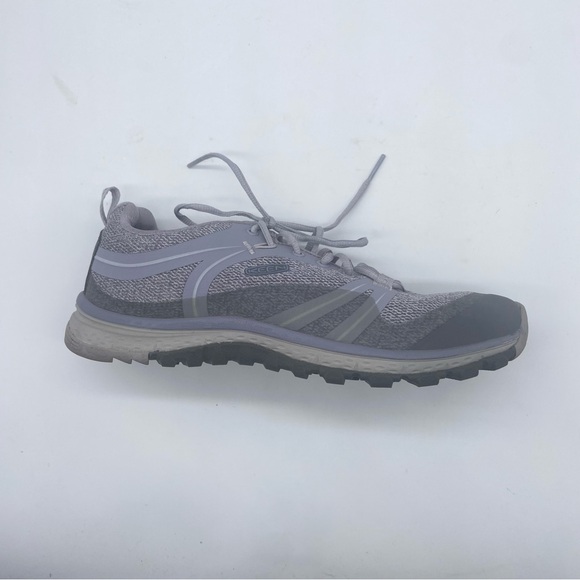 Keen Shoes - KEEN Terradora Womens Gray And Lavender Waterproof Athletic Hiking Shoes Size 8